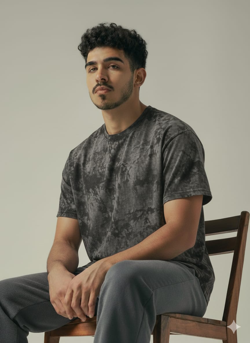 Acid Wash Oversized T-Shirt